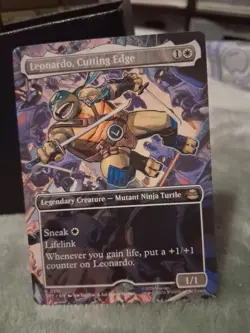 Leonardo, Cutting Edge (Borderless) Teenage Mutant Ninja Turtles Regular - Image 1