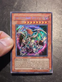 Yu-Gi-Oh! SECRET CHAOS EMPEROR DRAGON ENVOY OF THE END IOC-000 1996 COPYRIGHT LP - Image 4