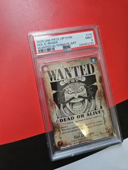 One Piece TCG Gol.D.Roger Wanted Poster OP09-118 SP - Image 2