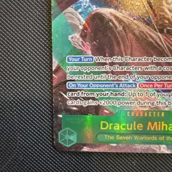 Dracule Mihawk - OP14-119 (Alternate Art) OP14-119 The Azure Sea's Seven Foil - Image 4