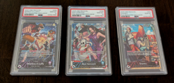 PSA 10 One Piece Magazine Sequential Promo Set Monkey D Luffy Boa Hancock Shanks - Image 1