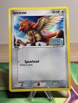 Spearow 61/100 Ex Crystal Guardians Reverse Holo Stamped Pokemon Card 2006 LP - Image 1