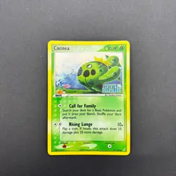 Cacnea 47/100 Reverse Holo EX Crystal Guardians Stamped Pokemon Card 2006 - Image 1