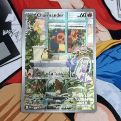 Pokemon TCG Obsidian Flames Charmander Scarlet and Violet Promo Card 044 NM- - Image 1