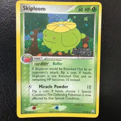 Skiploom 49/109 EX Team Rocket Returns Stamped Reverse Holo Pokemon Card LP/MP - Image 1