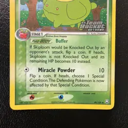 Skiploom 49/109 EX Team Rocket Returns Stamped Reverse Holo Pokemon Card LP/MP - Image 3