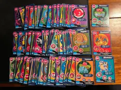 1999 Burger King Pokemon PokeTrivia Card Lot - 125/151 - No Duplicates - Image 1