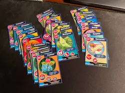 1999 Burger King Pokemon PokeTrivia Card Lot - 125/151 - No Duplicates - Image 2