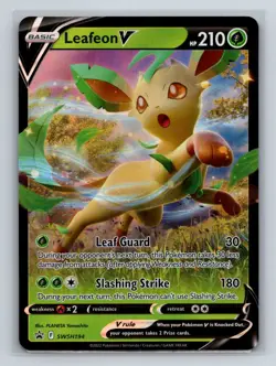 Leafeon V - Full Art Promo SWSD SWSH: Sword & Shield Promo Cards SWSH194 NM - Image 1
