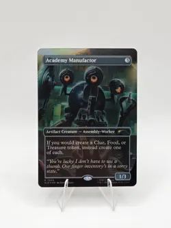 Academy Manufactor 7094 Foil - Secret Lair Fallout Bonus Card Near Mint - Image 1