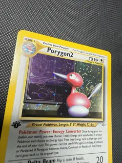 Porygon2 12/64 Neo Revelation 1st Edition Pokemon Card NM- - Image 5