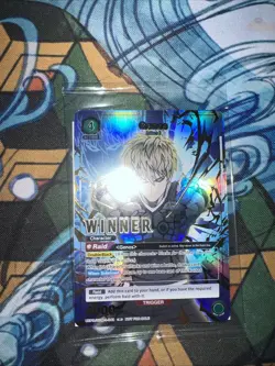 Genos OPM-048 Winner Tournament Promo Union Arena Card English One Punch Man - Image 1