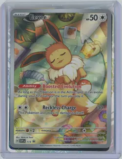 Pokemon TCG Prismatic Evolutions Eevee Promo Card - Sealed - SVP 173 - Image 1