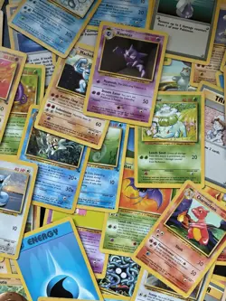 Vintage Pokemon Cards Bundle x 100 including base set 1999 WOTC - Image 4
