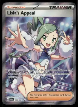 Pokemon Cards Lisia's Appeal 234/191 Surging Sparks Ultra Rare NM - Image 1