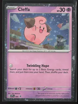 Cleffa Promo SV: Scarlet & Violet Promo Cards 095 NM Pokemon Card Holo - Image 1