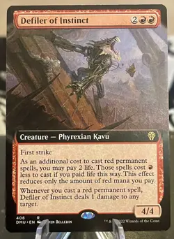 Defiler of Instinct (Extended Art) Dominaria United Regular - Image 1