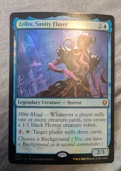 Zellix, Sanity Flayer Commander Legends: Battle for Baldur's Gate Foil - Image 1