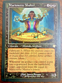 MTG - Marionette Master 109 - Retro Frame Commander The Brothers War BRO - NM - Image 1