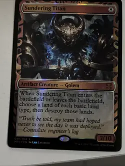 Sundering Titan Masterpiece Series: Kaladesh Inventions Foil - Image 1