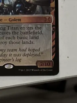 Sundering Titan Masterpiece Series: Kaladesh Inventions Foil - Image 3