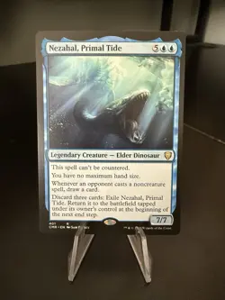 MTG Magic the Gathering Nezahal, Primal Tide (401/794) Commander Legends LP - Image 1