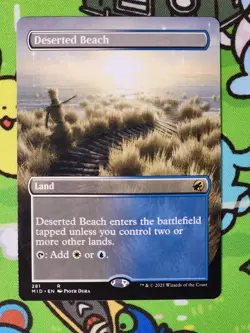 Deserted Beach (Borderless) Innistrad: Midnight Hunt Magic MID - Image 1