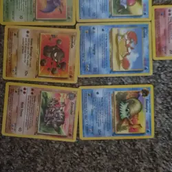 Pokemon TCG x 9 Bundle Fossil Set 1999 Vintage WOTC - Image 3