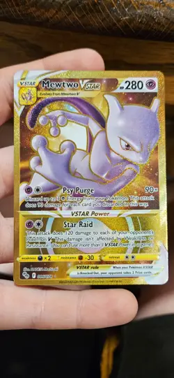 Mewtwo VSTAR (Secret) 086/078 Pokemon GO Holo - Image 1