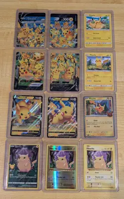 Pokemon TCG Pikachu card lot (30 total) No duplicates - Image 2