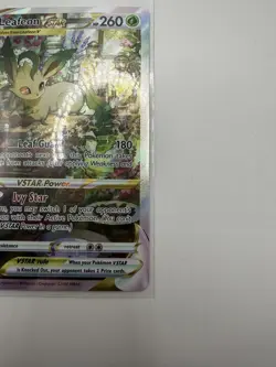 Pokemon TCG Crown Zenith Leafeon VSTAR Galarian Gallery GG35/GG70 - Image 5