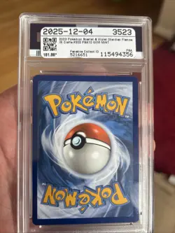 2023 POKEMON CLEFFA SV03 OBSIDIAN FLAMES ILLUSTRATION RARE 202/197 HOLO PSA 10 - Image 2