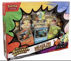 Pokemon Ascended Heroes First Partner Deluxe Pin Collection Sealed New - Image 1