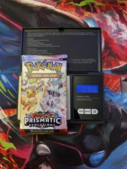 Pokemon TCG: Prismatic Evolutions HEAVY Booster Pack (23.06g) New & Sealed #6 - Image 1
