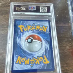 Pokemon Lucario EX Prismatic Evolutions 051/131 Double Rare Foil PSA 8 Card - Image 2