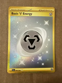 Pokemon TCG Basic Metal Energy 99/64 Shrouded Fable Holo NM - Image 1