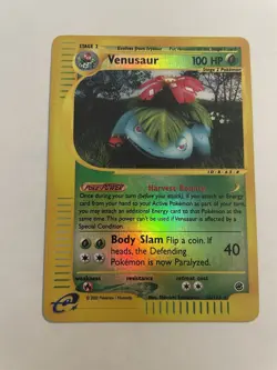 Pokemon Venusaur 68/165 Expedition Base Set Reverse Holo Rare - Image 3