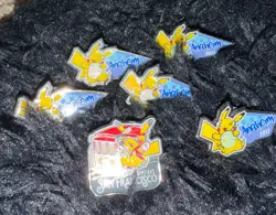 Pokemon World Championships Collectors Pin Anaheim 2017 x5 San Francisco 2016 x1 - Image 1