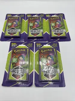 Pokemon Mystery Pack Walgreens 2022 Vintage Chase Sealed Lot Of 5 NEW - Image 1