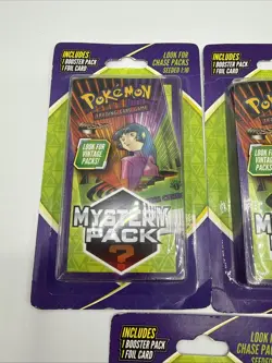 Pokemon Mystery Pack Walgreens 2022 Vintage Chase Sealed Lot Of 5 NEW - Image 2