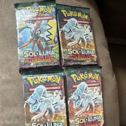 Pokemon Sol y Luna Albor de Guardianes Booster Packs Spanish - Image 1