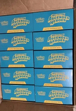 Pokemon TCG Ascended Heroes Elite Trainer Box Lot x10 ETB's NEW US FAST SHIPPING - Image 3