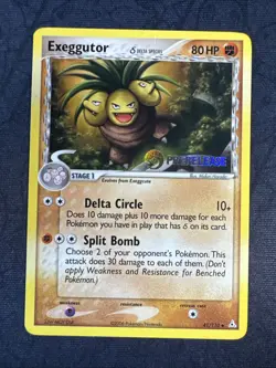 Exeggutor Delta Species Prerelease 41/110 Nintendo Holon Phantoms Pokemon - Image 1