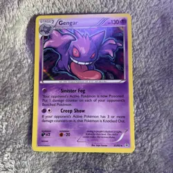 Pokemon 2015 Gengar RARE XY BREAKthrough Holo #60/162 - Image 1