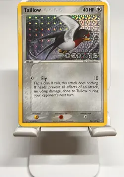 2005 Pokemon EX Deoxys - Taillow Reverse Holo Stamped 80/107 - Image 1