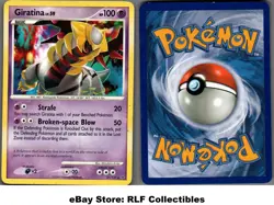 2009 Pokemon, Platinum, #27/127 Giratina Lv. 59, Rare - Image 1