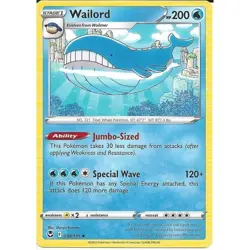 Wailord - 038/195 - Uncommon - Silver Tempest - Pokemon TCG - Image 1