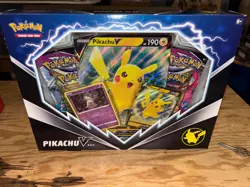 Pokemon Pikachu V Box Fusion Strikes Brilliant Stars New - Image 1