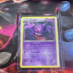 Pokemon TCG Gengar Breakthrough 60/162 Regular Exclusive LP - Image 1