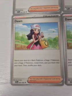 4 x Dawn 087/094 Phantasmal Flames Play Set NM Pokemon TCG English Deck Building - Image 2
